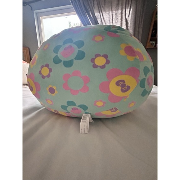 Squishmallow Large Hello Kitty JUMBO 24" Sanrio Flowers Plush Pillow Brand PreOw - Picture 2 of 10